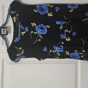 #22 Ladies black and blue Sundress